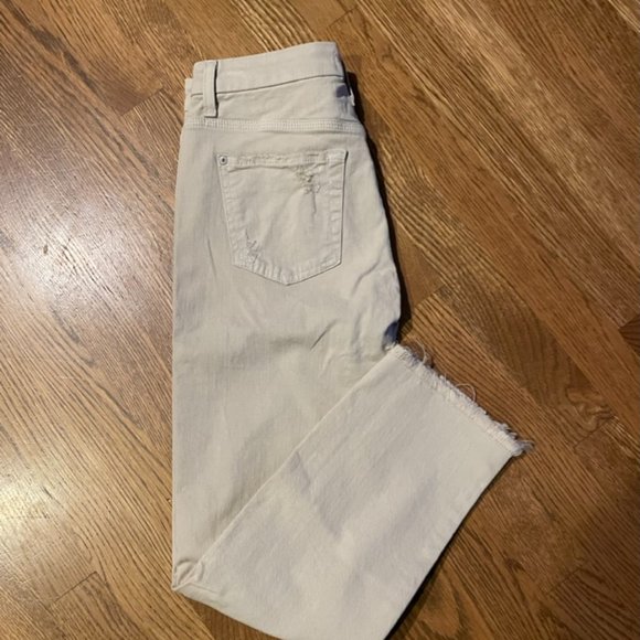 Seven 7 for All Mankind Ankle Raw Hem Jeans frayed - Picture 4 of 5